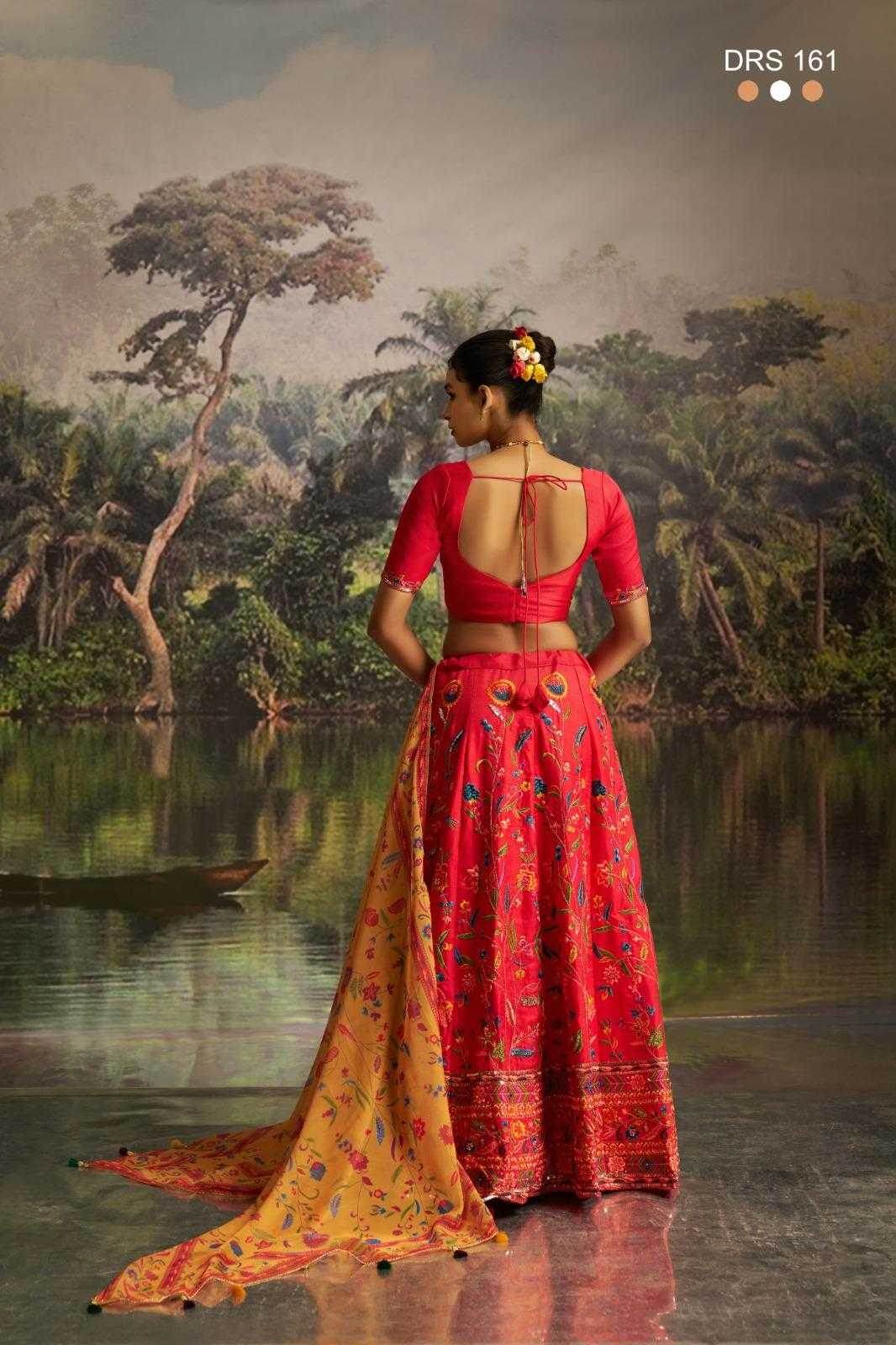 Zari Silk Zari Work Lehenga - MYLUXURY LANE ENTERPRISE